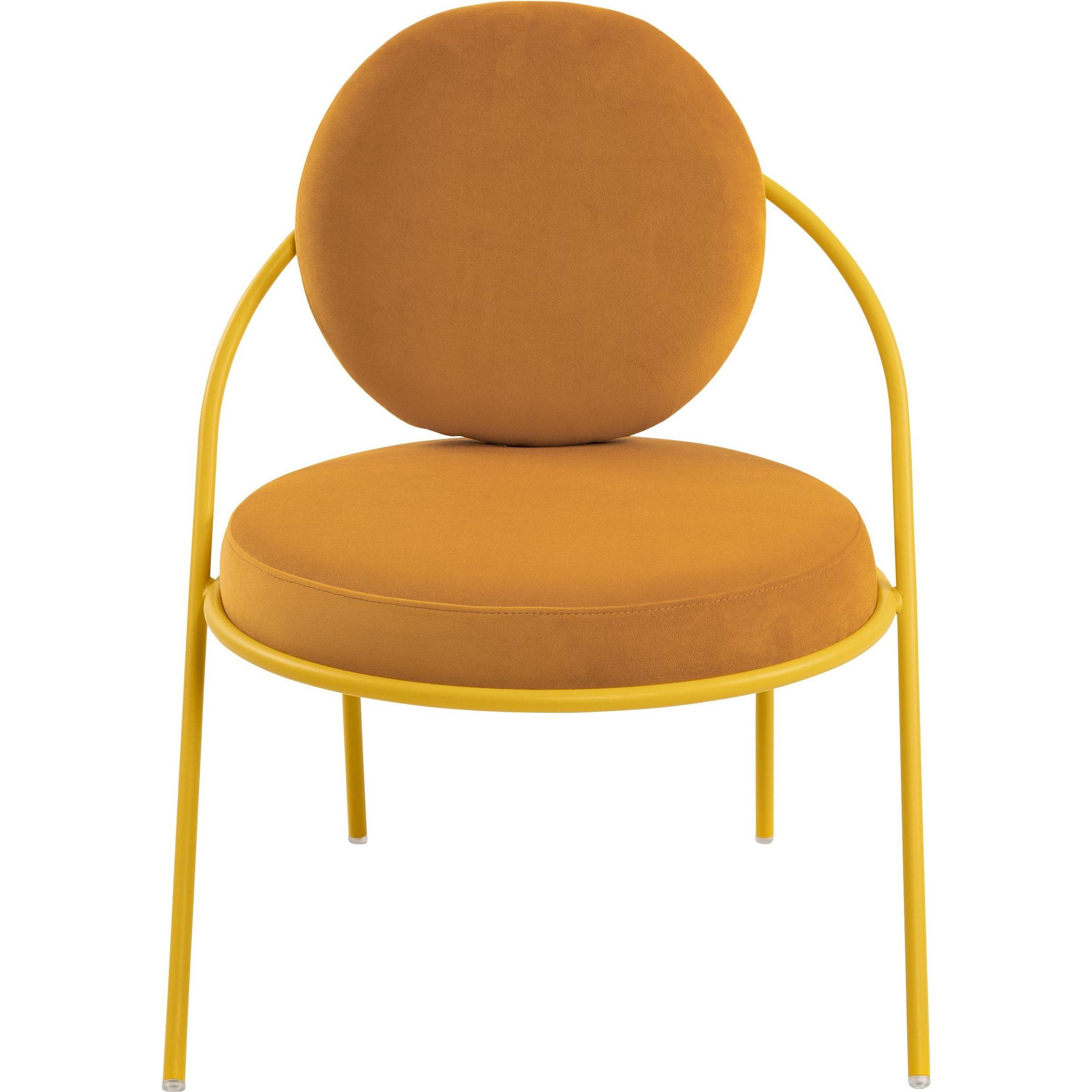 Paperflow, Poltrona, 2 Poltrone In Tessuto Zafferano Saturne