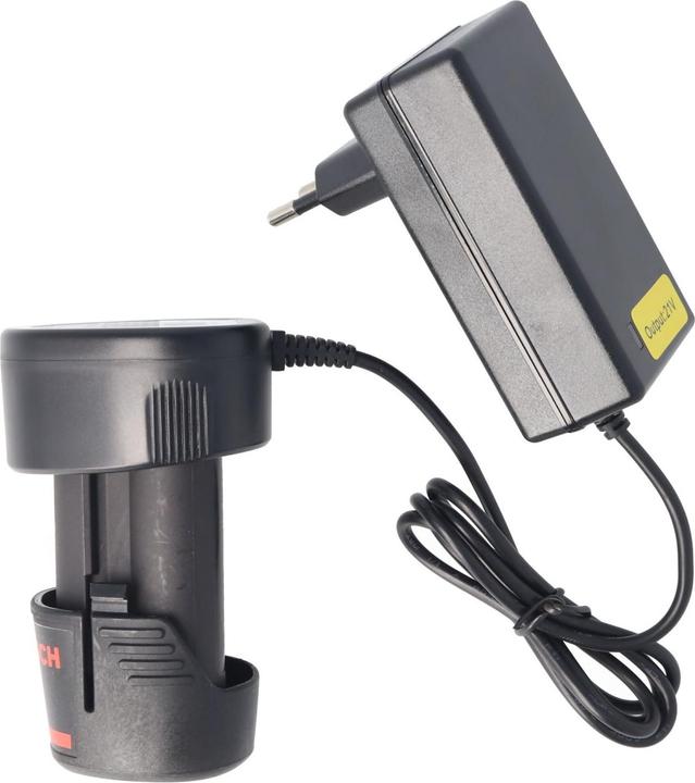 Produktbild AccuCell Ladegerät Bosch Werkzeug-Akku 10,8 Volt und 12 Volt Li-Ion