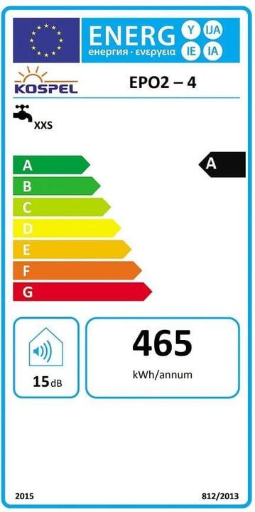 Energy Label Viessmann Durchlauferhitzer