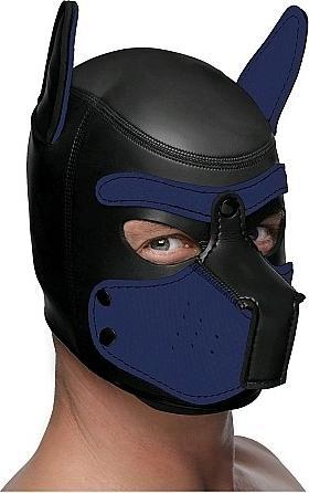 Produktbild Master Series Neoprene Puppy Hood - Black and Blue