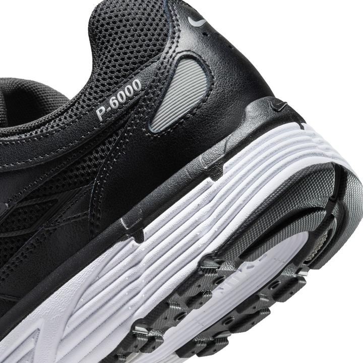Actual product image Nike P-6000 Black White Metallic Silver (44.5)