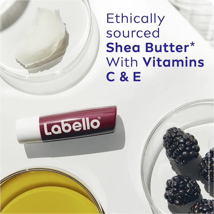 Actual product image LABELLO Blackberry - Toning lip balm blackberry 4.8g (Lip balm)