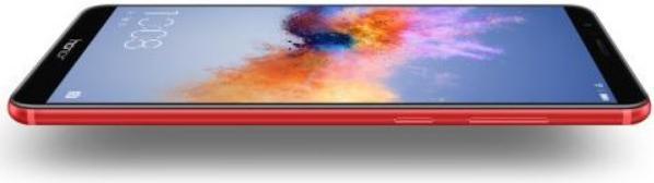 Produktbild Honor Smartphone mit FullView FHD+ Display, 64 GB Speicher, Android 7.0 (64 GB, Schwarz, Rot, 5.93", Hybrid Dual SIM, 4G)