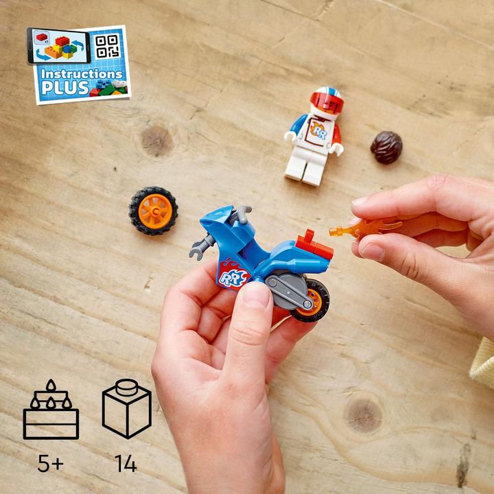 Actual product image LEGO Rocket stunt bike (60298, LEGO City)