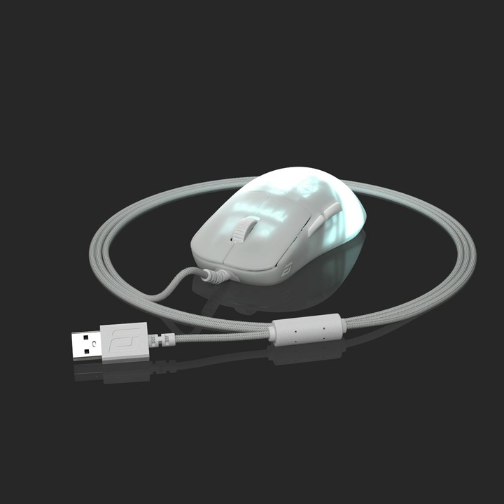 Productafbeelding Endgame Gear OP1 RGB Gaming Muis - Wit Frost (Bedraad)