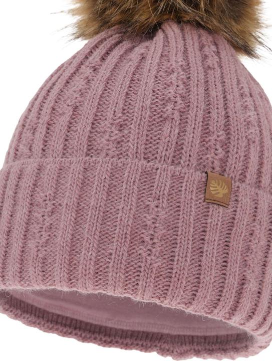 Image du produit Maxte Damen-Wintermütze – Savona mit Bommel (Taille unique)