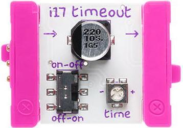Produktbild Littlebits timeout,, Purple, White, 95.2 mm, 190.5 mm, 12.7 mm, 10 g