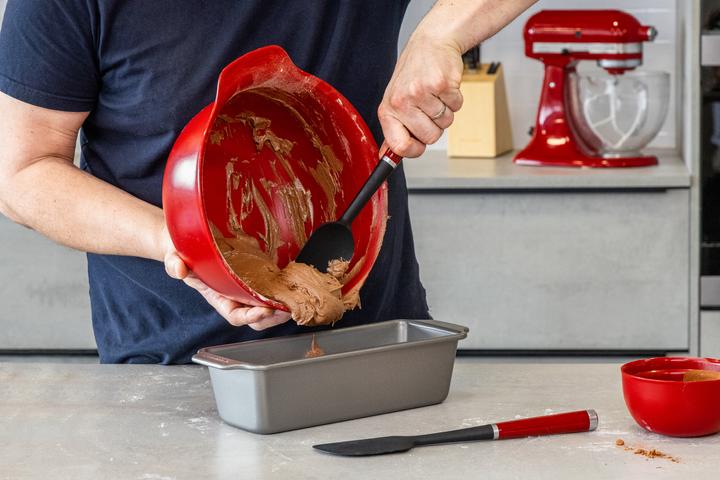 Productafbeelding KitchenAid 2-delige set siliconen spatels - Empire Rood