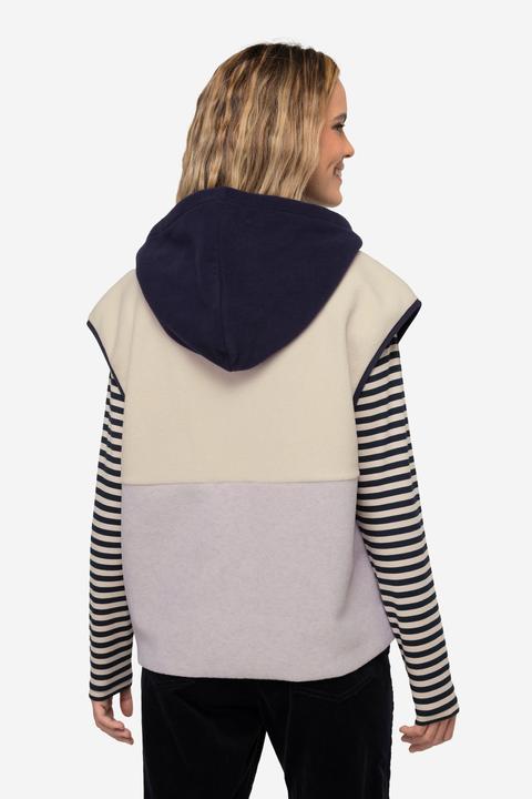 Produktbild Laurasøn Pullunder, Fleece, farbige Kapuze, OEKO-TEX (M)
