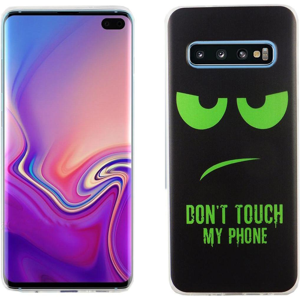 Thumbnail - König Design Handyhülle für Samsung Galaxy S10 Plus Schutzcase Backcover Bumper Etuis Schwarz (Samsung Galaxy S10+), Sma...