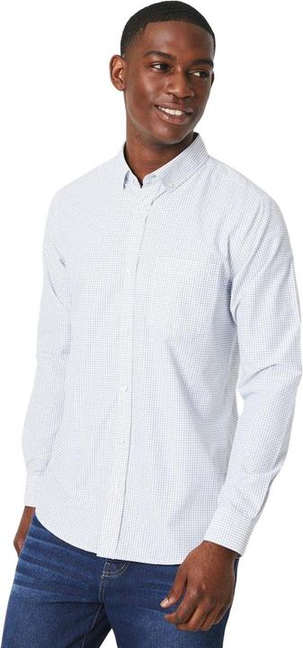 Immagine prodotto Universal Textiles Camicia Quadro Tattersall Manica Lunga Uomo (L)