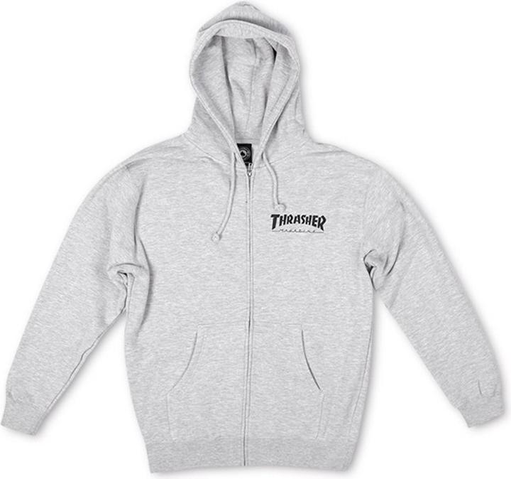 Immagine prodotto Thrasher Cappuccio con zip con logo Thrasher (S, M, L, XL)