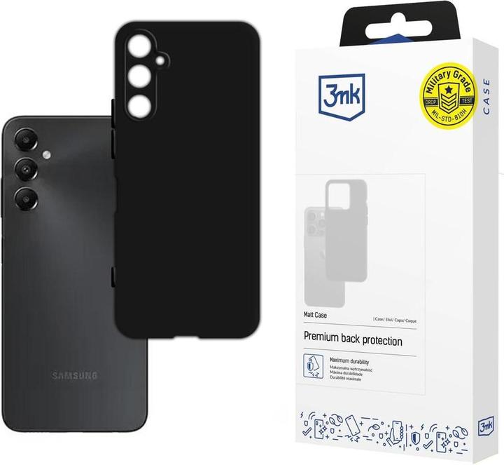 Image du produit 3MK Matt Case Sam A05s czarny/black (Samsung Galaxy A05s)