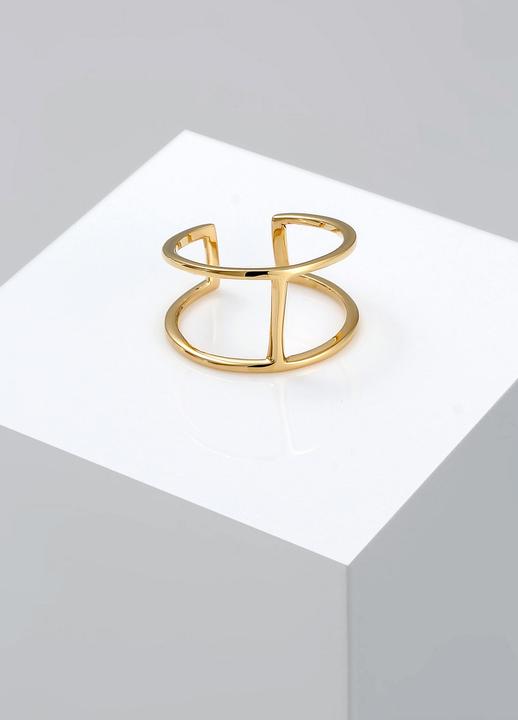 Immagine prodotto Elli Geo Minimal Design Verstellbar (54, 925 Argento)