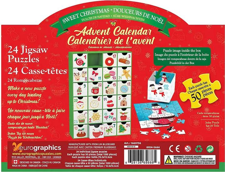 Actual product image Eurographics Puzzle - Sweet Christmas