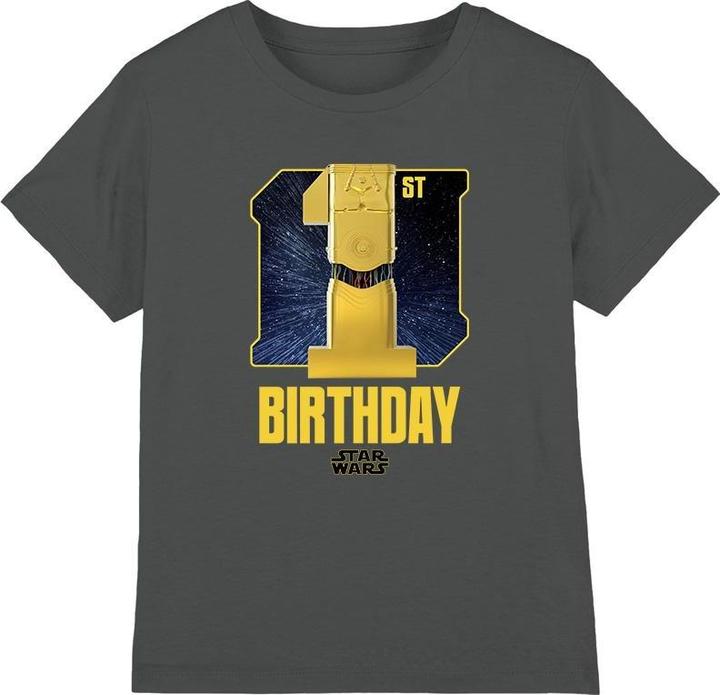 Produktbild Star Wars TShirt 1. Geburtstag (128)