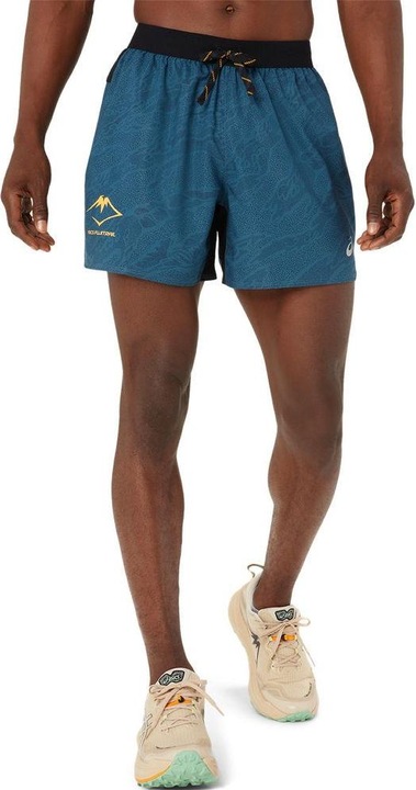 ASICS Performance Fujitrail AOP 5IN Short (XL)