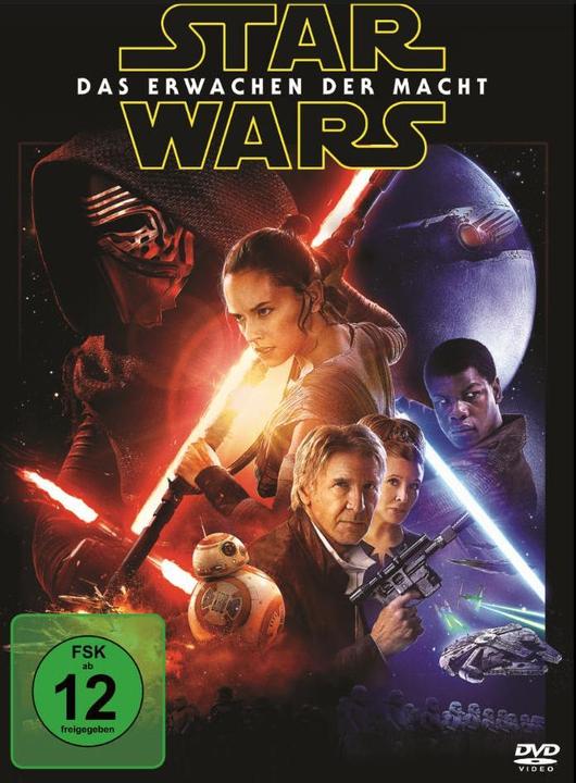 Star Wars: The Force Awakens (DVD, 2015, Deutsch, Englisch)