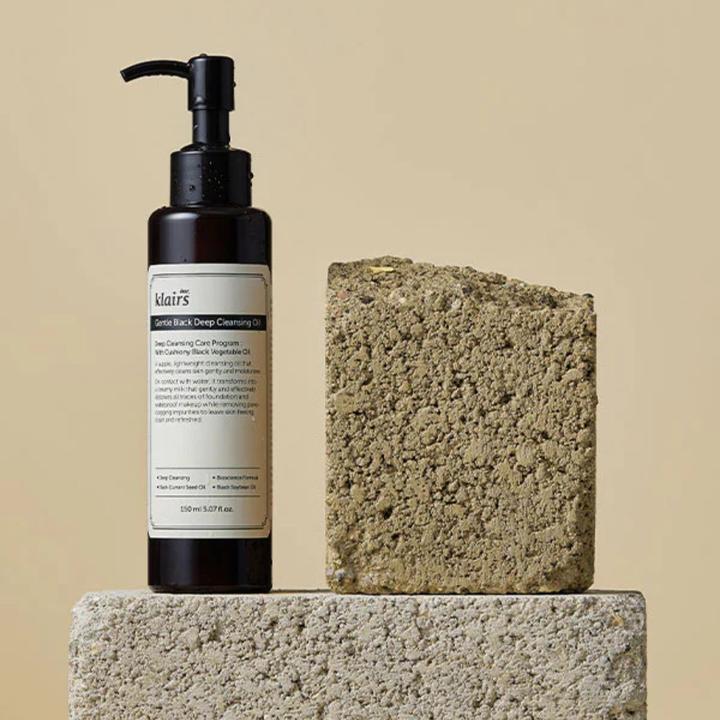Actual product image Klairs Gentle Black (Cleansing oil, 150 ml)