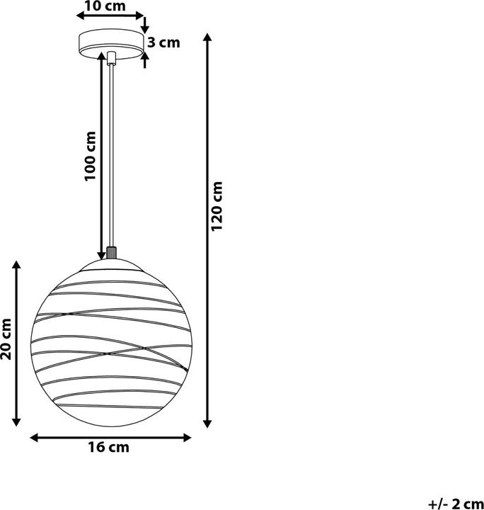 Actual product image Beliani Mirna (E14)