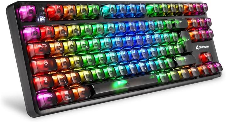 Actual product image Sharkoon SKILLER SGK70W DE black (DE, Cable, Wireless)