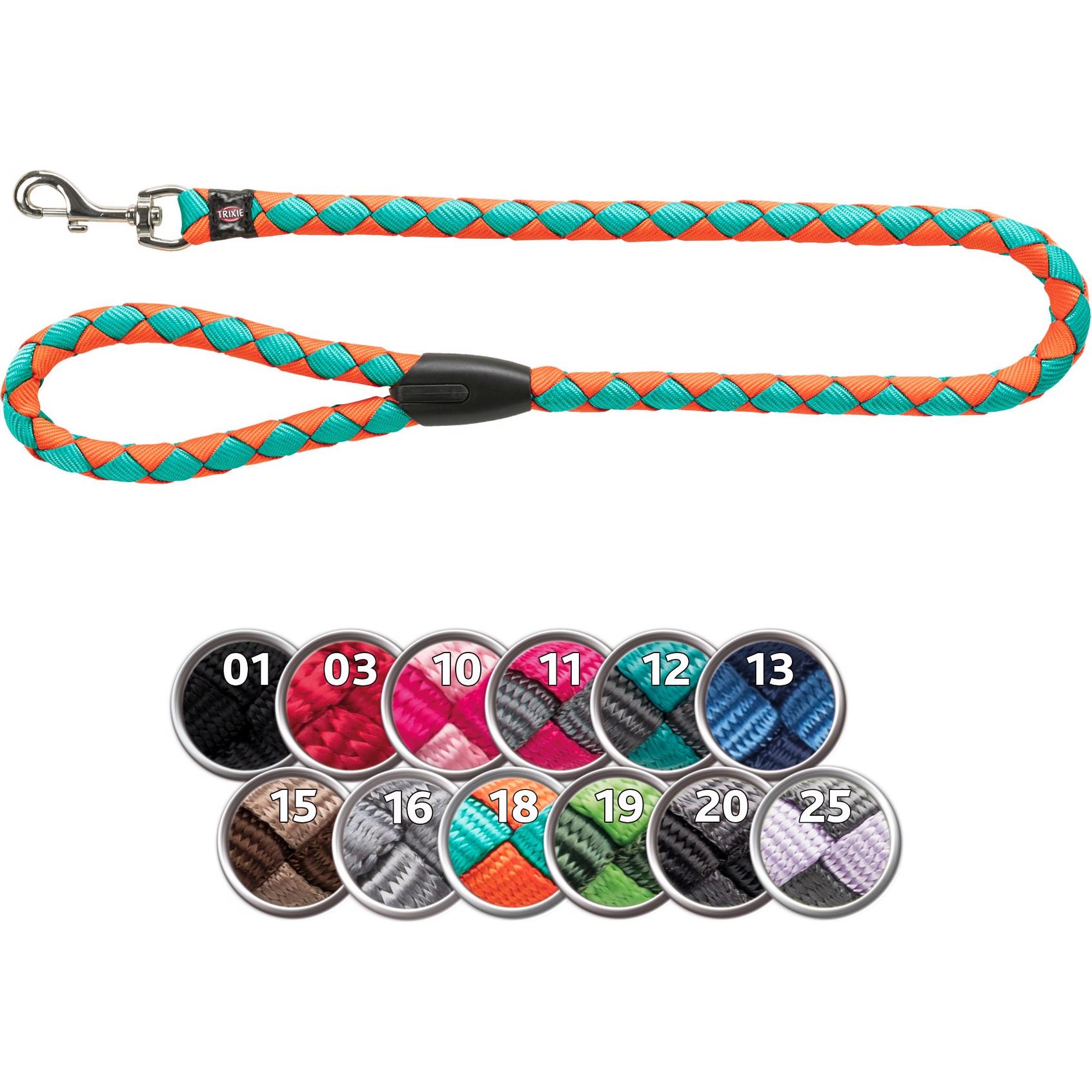 Thumbnail - Trixie Cavo Leine (L, XL, Hund, Hundesport), Halsband + Leine