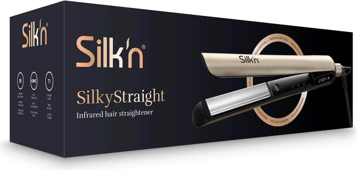 Produktbild Silk'n Stijltang - SilkyStraight - Stijltang met Infrarood- en Ionische Technologie - Kerstcadeau idee- Bei