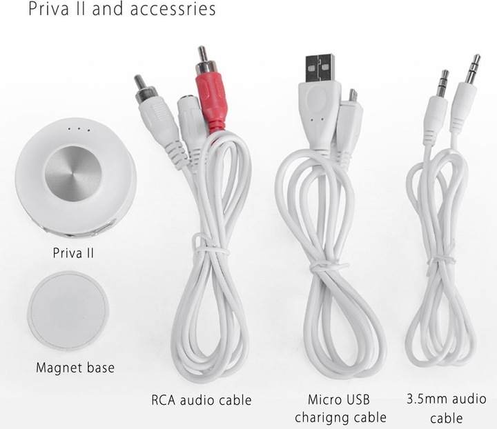 Actual product image Avantree Priva II - Multipoint Bluetooth Audio Transmitter (Channels)