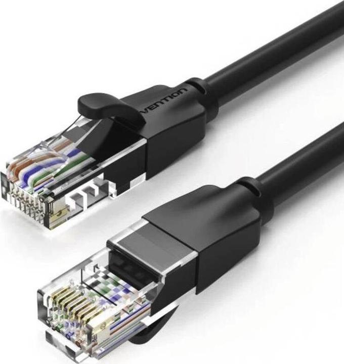 Actual product image Vention Cat.6 UTP Patch Cable, black, 5m (UTP, CAT6, 5 m)