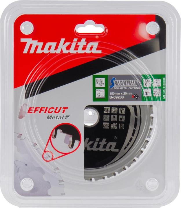 Productafbeelding Makita EFFICUT zaagblad 150x20mmx33tanden