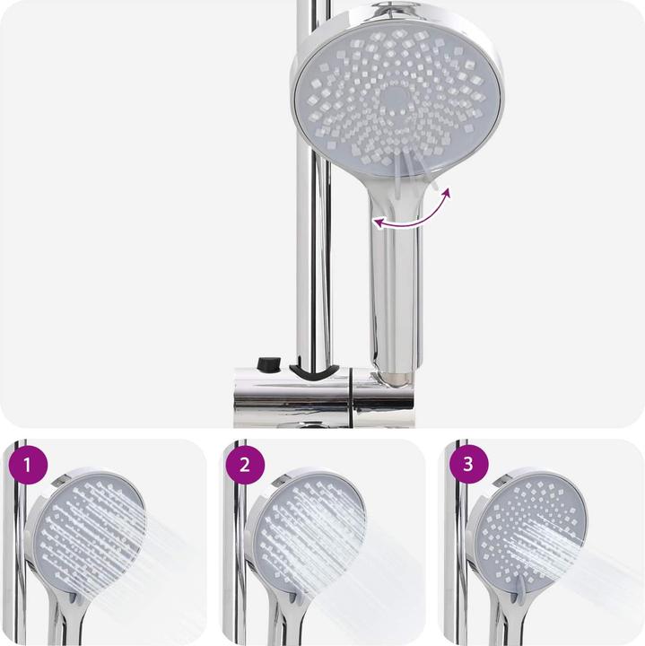 Produktbild vidaXL Duschsystem