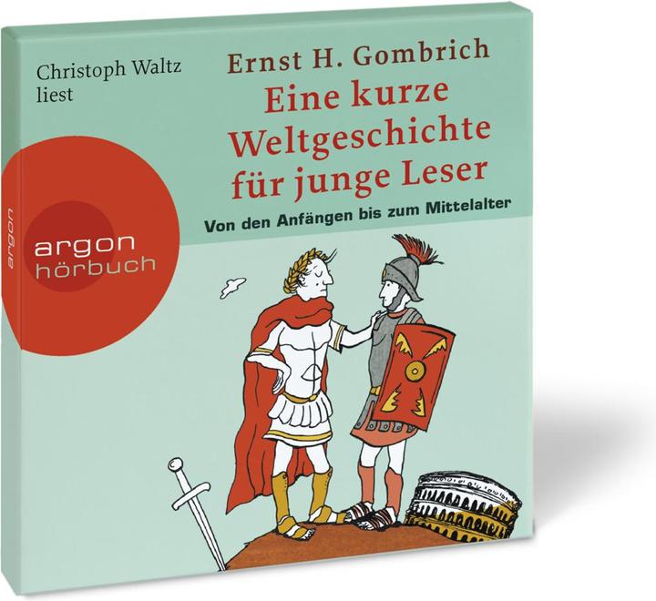 Produktbild Hörbuch Eine kurze Weltgeschichte für junge Leser: Von den A (Ernst H. Gombrich, Christoph Waltz, Deutsch)