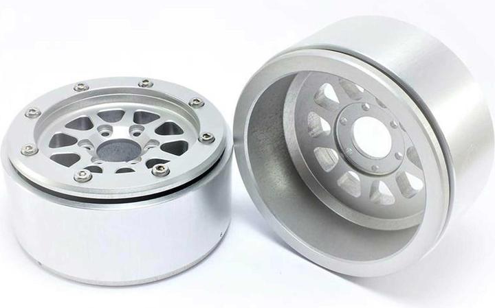 Image du produit Metsafil beadlock wheels gear argent/argent 1.9 (2 pcs.) sans moyeu de roue