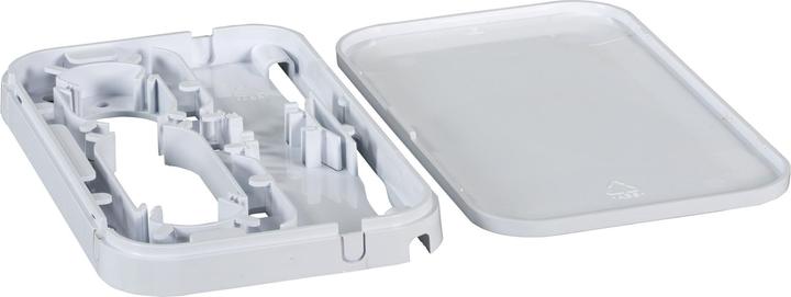 Actual product image EFB Elektronik FTTH indoor connection box for 2fibres, 1coupling, feed-through cassette (Splice box)