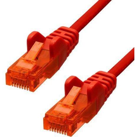 ProXtend U/UTP CAT6 PVC AWG 26 CCA Red 1M (U/UTP, CAT6, 1 m) (V-6UTP-01R)