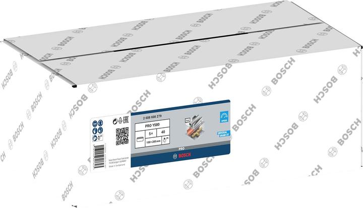 Actual product image Bosch Professional Zubehör PRO Y580 sanding belt, 90 x 100 x 285 mm, G40 (40)