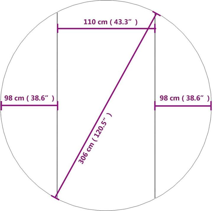 Actual product image vidaXL Pool-Bodentuch