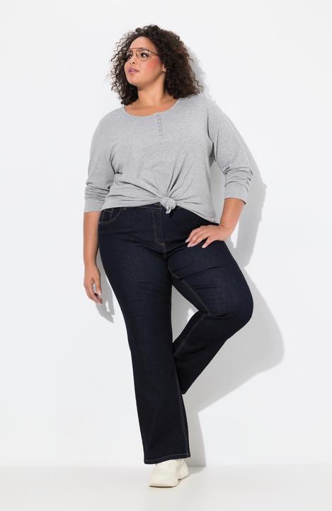 Actual product image Ulla Popken Marie Fit Bootcut Stretch Jeans (50)