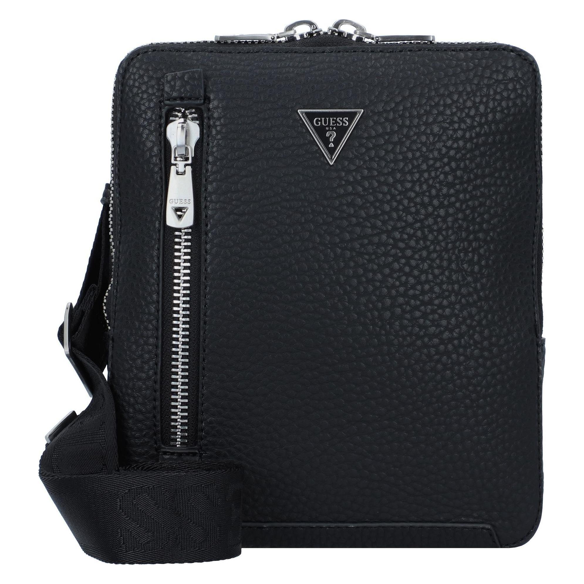 Guess, Herren, Handtasche, Torino Umhängetasche 20 Cm, Schwarz