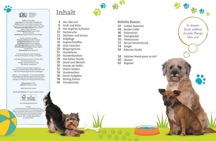 Produktbild Alles über deinen Hund (Deutsch, Andrea Mills, 2018)