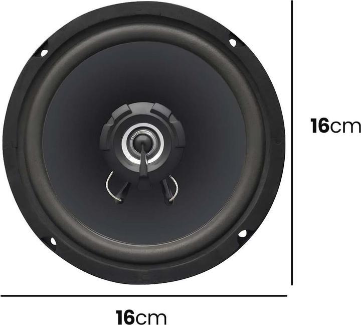 Produktbild Avizar Auto Lautsprecher 6" 500W 93dB Ferrit (500 W, 15.24 cm)