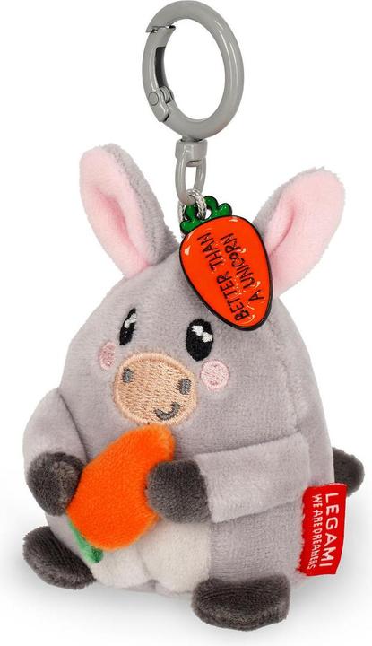 Immagine prodotto Legami Plüsch-Schlüsselanhänger - Super Soft! - Tiny - Donkey