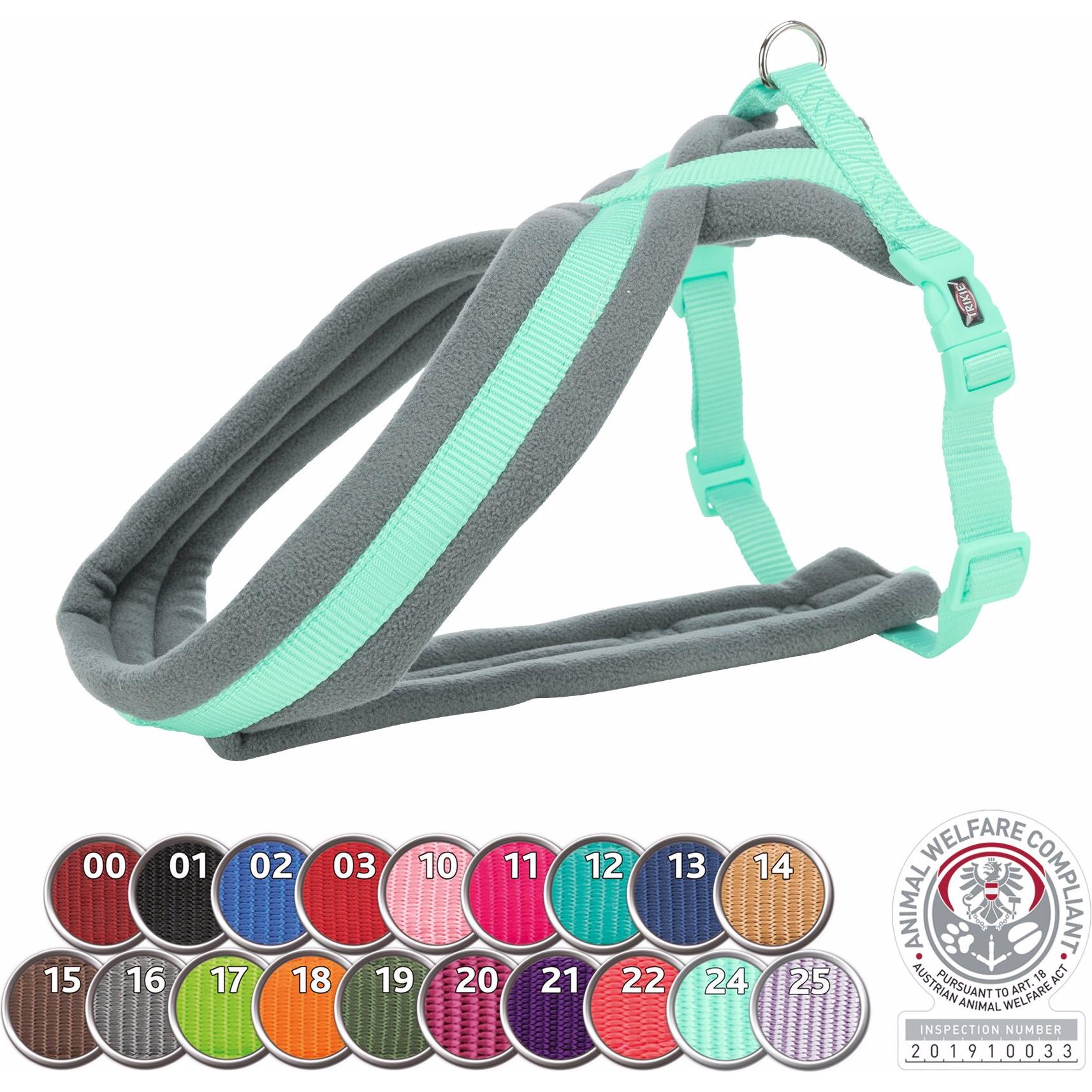Thumbnail - Trixie Premium Touren-Geschirr (60, 62, 68, 80, 85, 90, 95, 100, Hund, Allgemein), Halsband + Leine