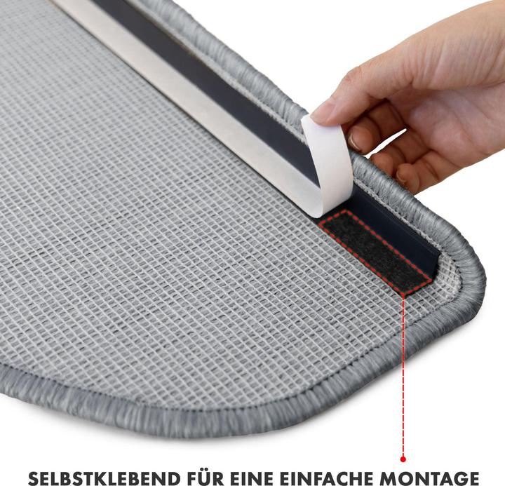 Produktbild Karat Stufenmatte London 15er-Set Halbrund (65 x 23.50 cm)