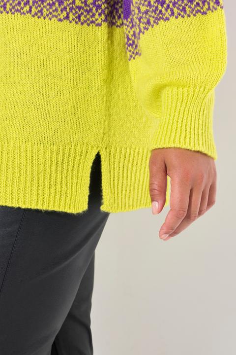 Produktbild Angel of Style Pullover, oversized, Colorbocking, Seitenschlitze (58)