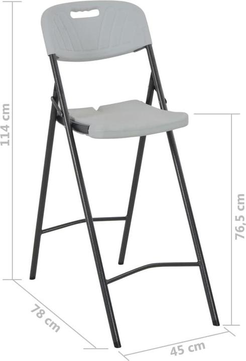 Produktbild vidaXL Barstuhl