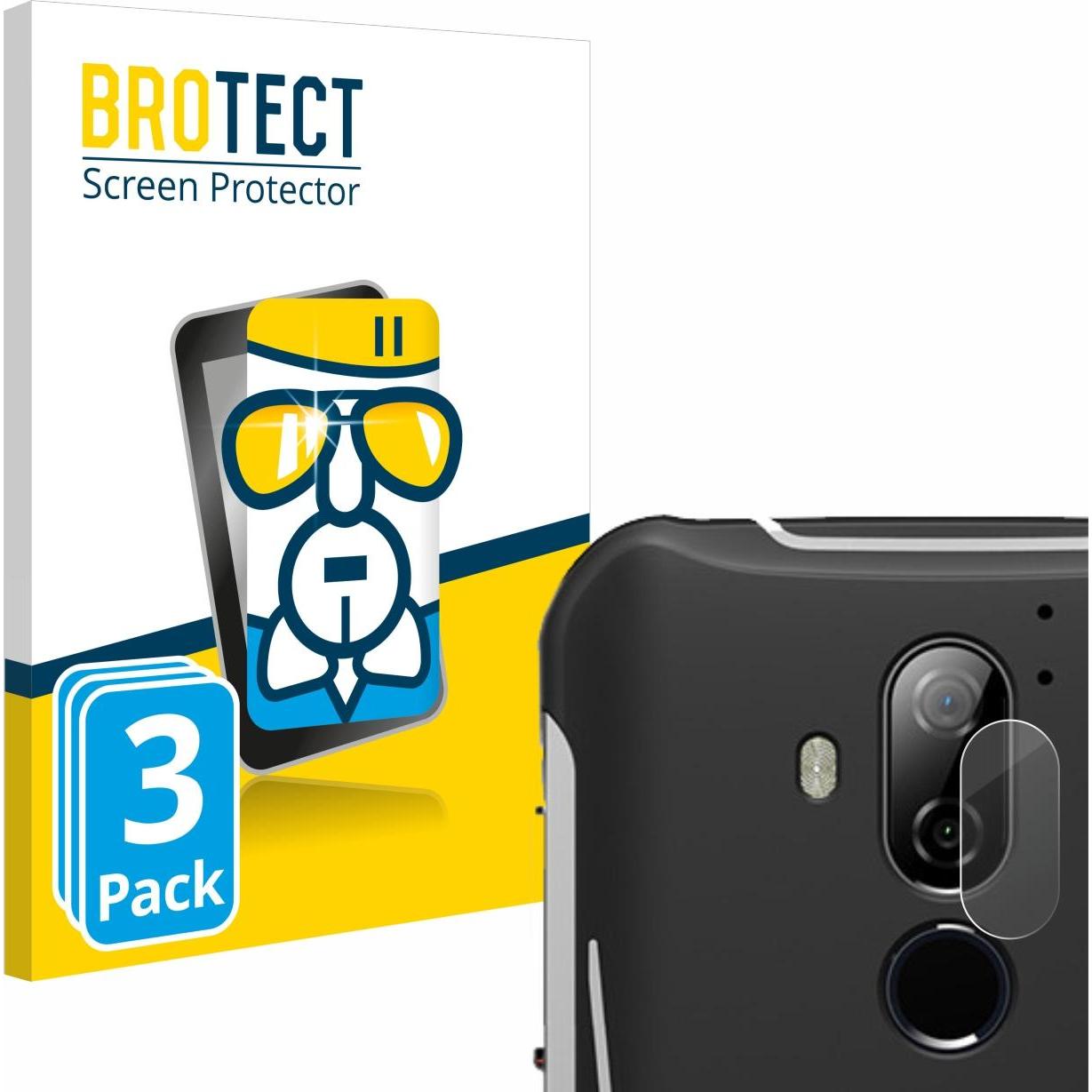 BROTECT AirGlass Panzerglasfolie (3 Stück, Gigaset GX290 Plus), Smartphone Schutzfolie, Transparent