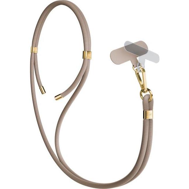 Thumbnail - 3MK EasyClip Elite Taupe (gold) Smycz do telefonu, Weiteres Smartphone Zubehör, Gold, Braun