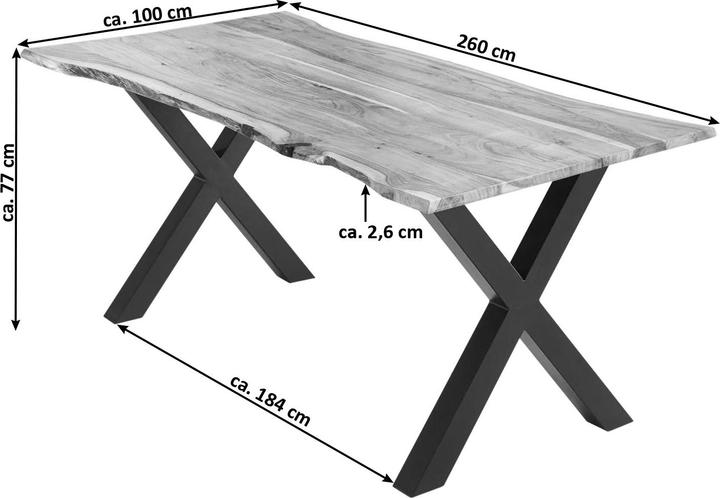 Image du produit SAM Yvonne (260 x 100 x 77 cm)