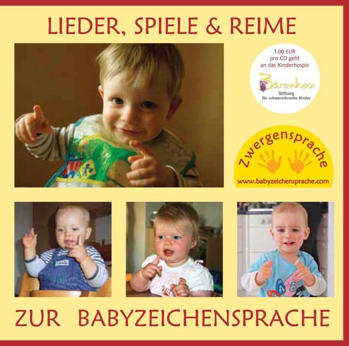 Actual product image Lieder, Spiele & Reime zur Babyzeichensprache (German, Vivian King, 2011)